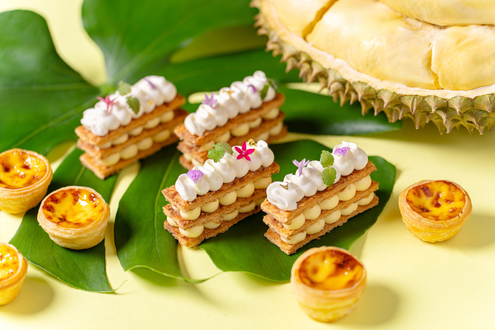 星期一至日輪流供應_榴槤葡撻及千層酥 ～