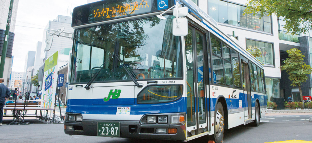北海道市內巴士。