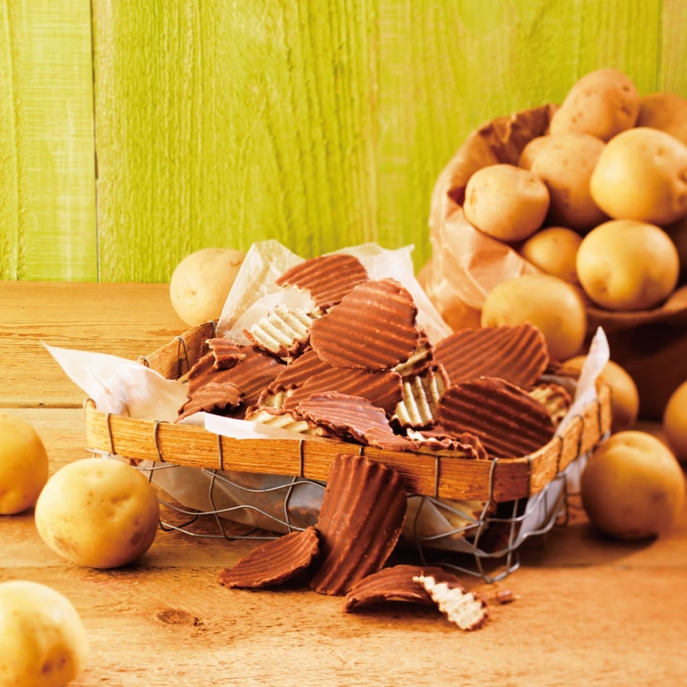 ROYCE'：朱古力薯片。