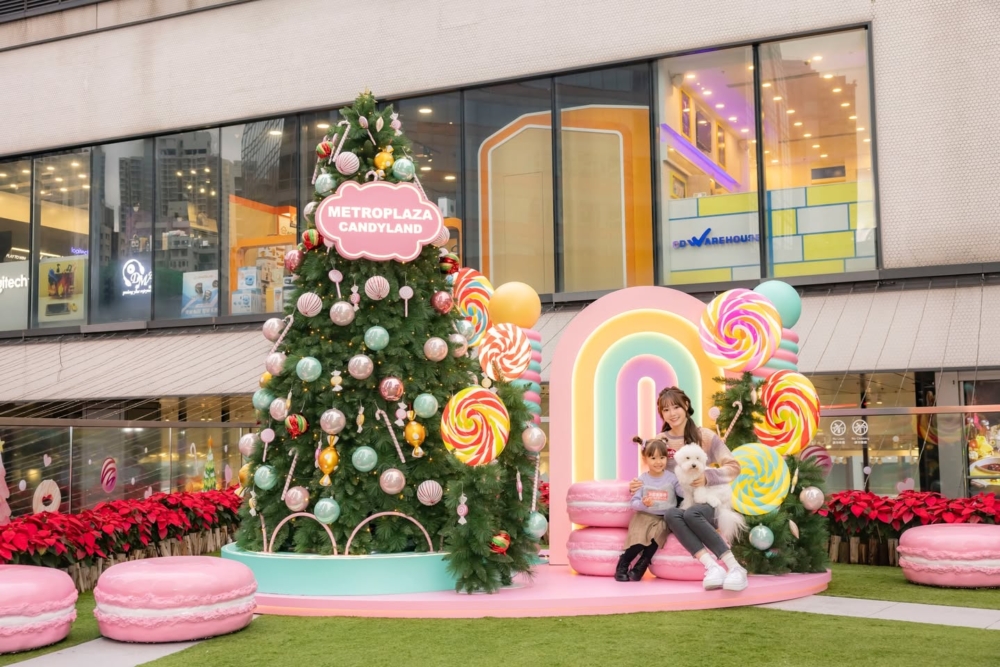 新都會廣場《糖果夢樂園 Winter Candyland》。