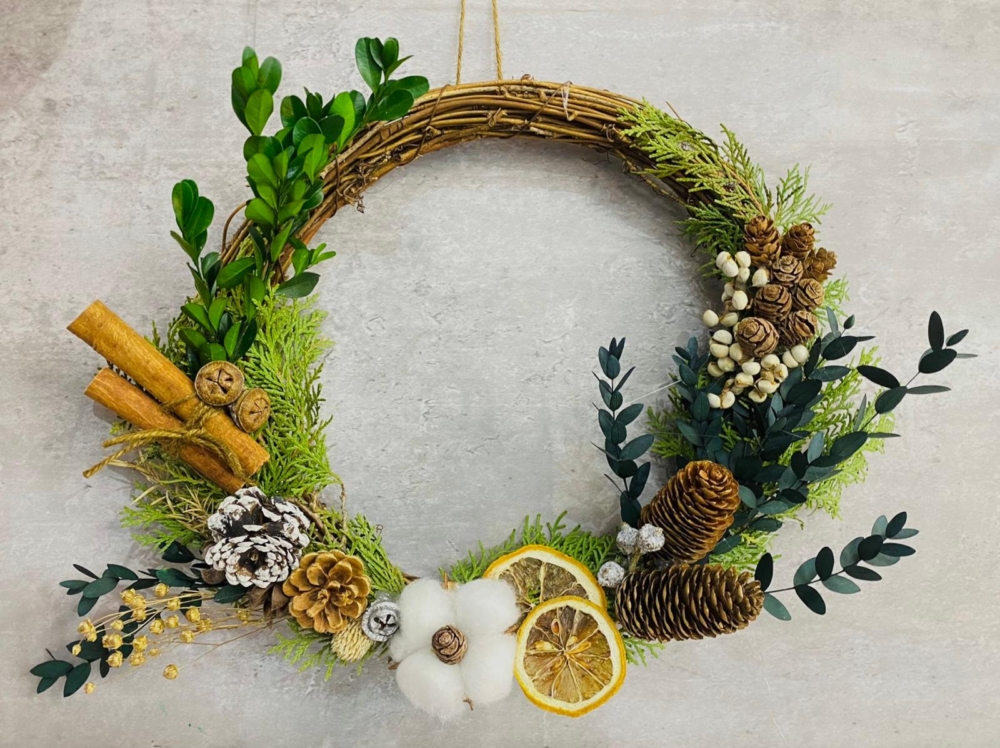 聖誕花環工作坊