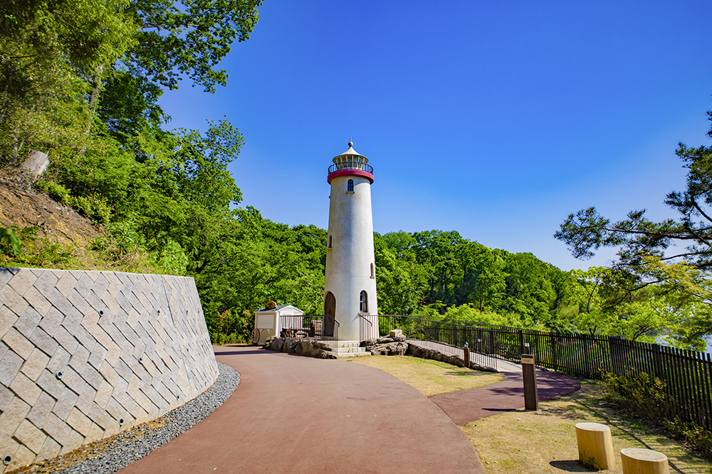 建議在姆明谷公園的燈塔及水上小屋（水浴び小屋）附近觀看花火大會，視野更好！