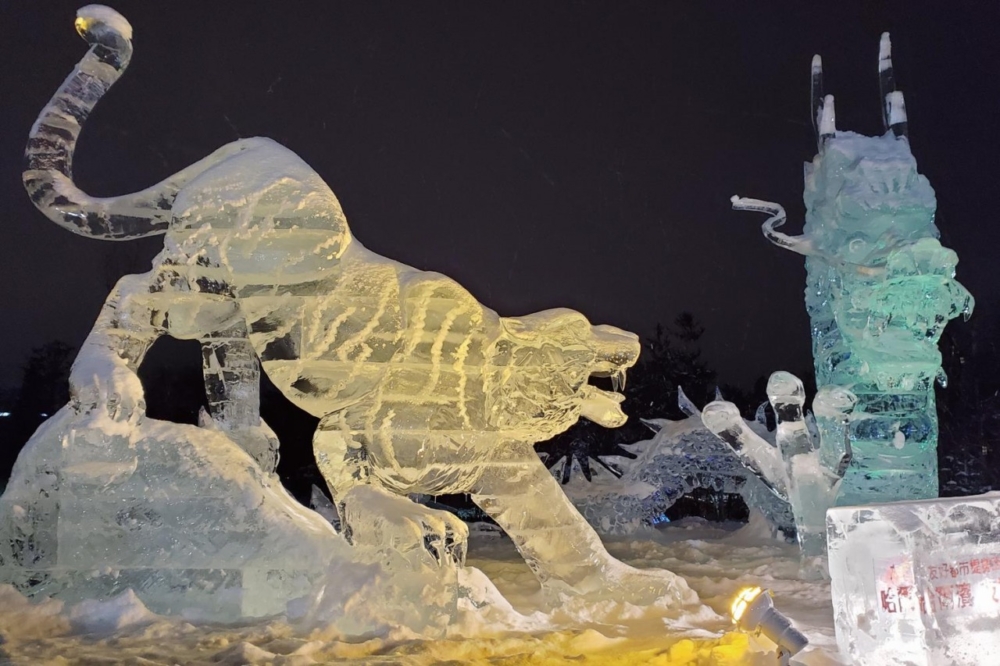 旭川冬祭以巨型雪雕及創意冰雕聞名。