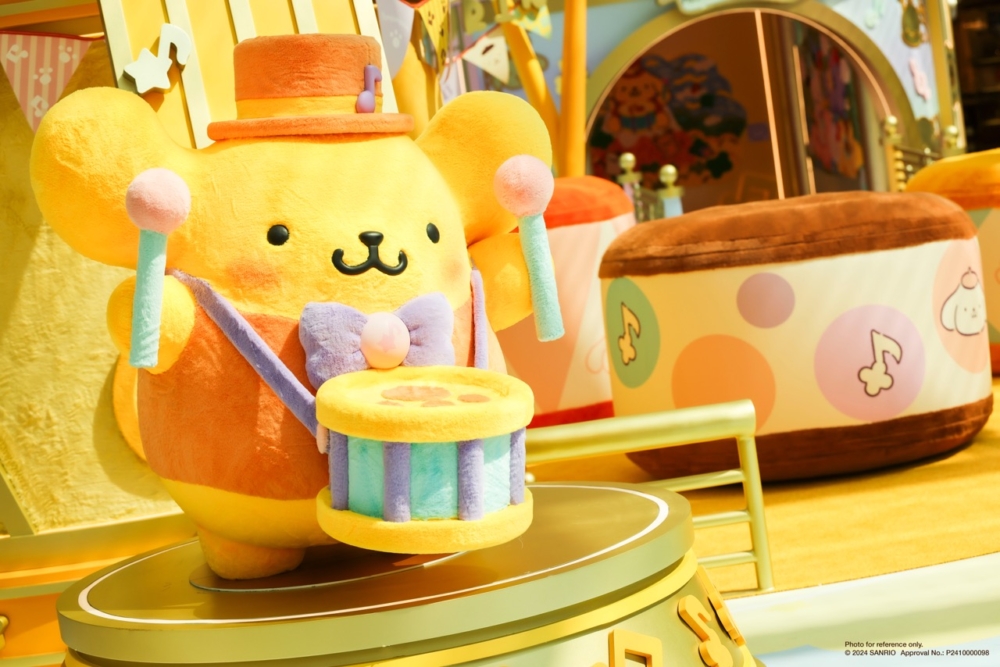 Pompompurin聖誕布甸鼓樂。