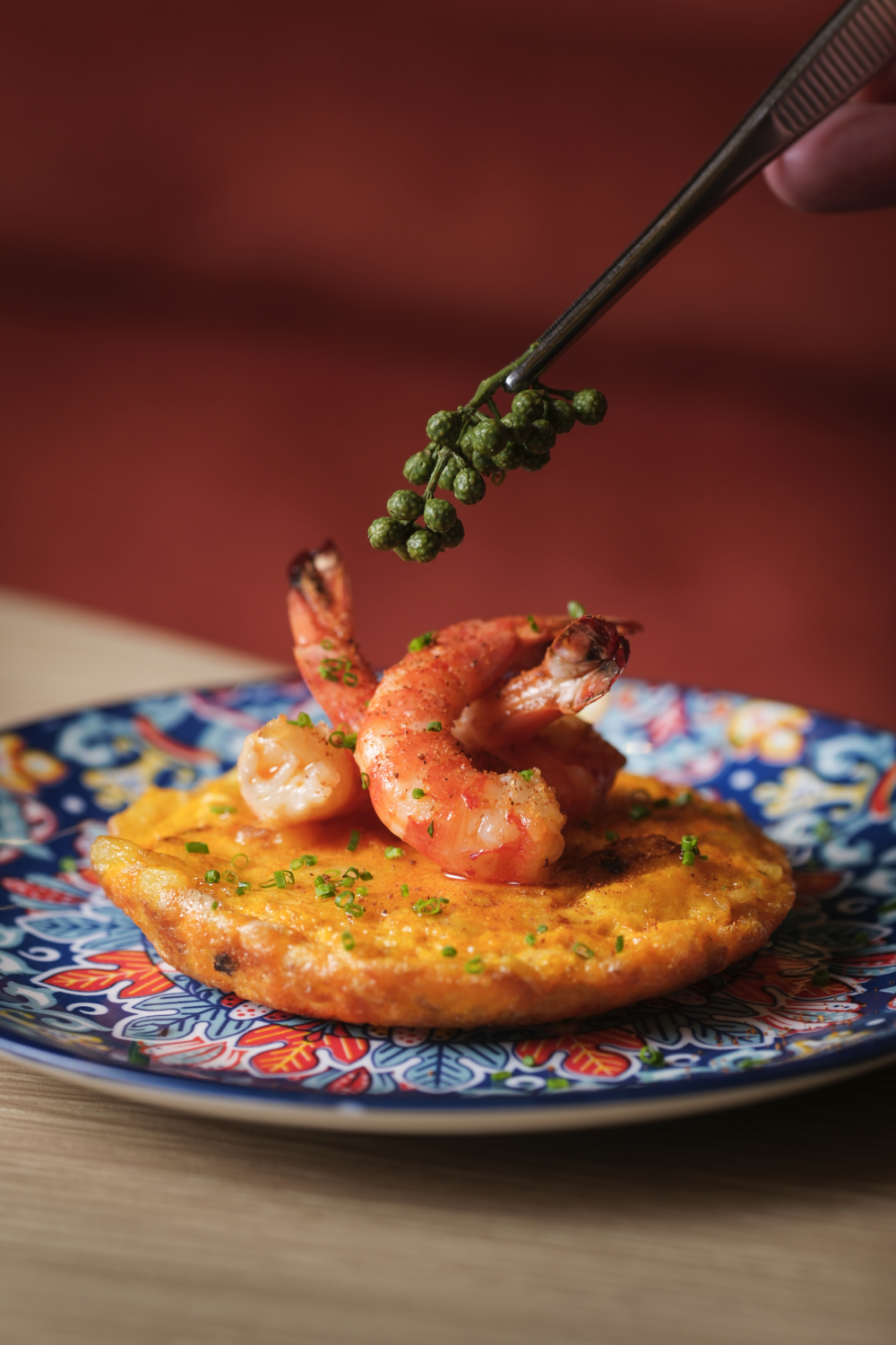 麻辣蒜油蝦奄列