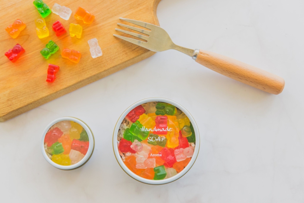 聖誕禮物推薦10｜小熊軟糖造型手工皂（港幣$68.5）