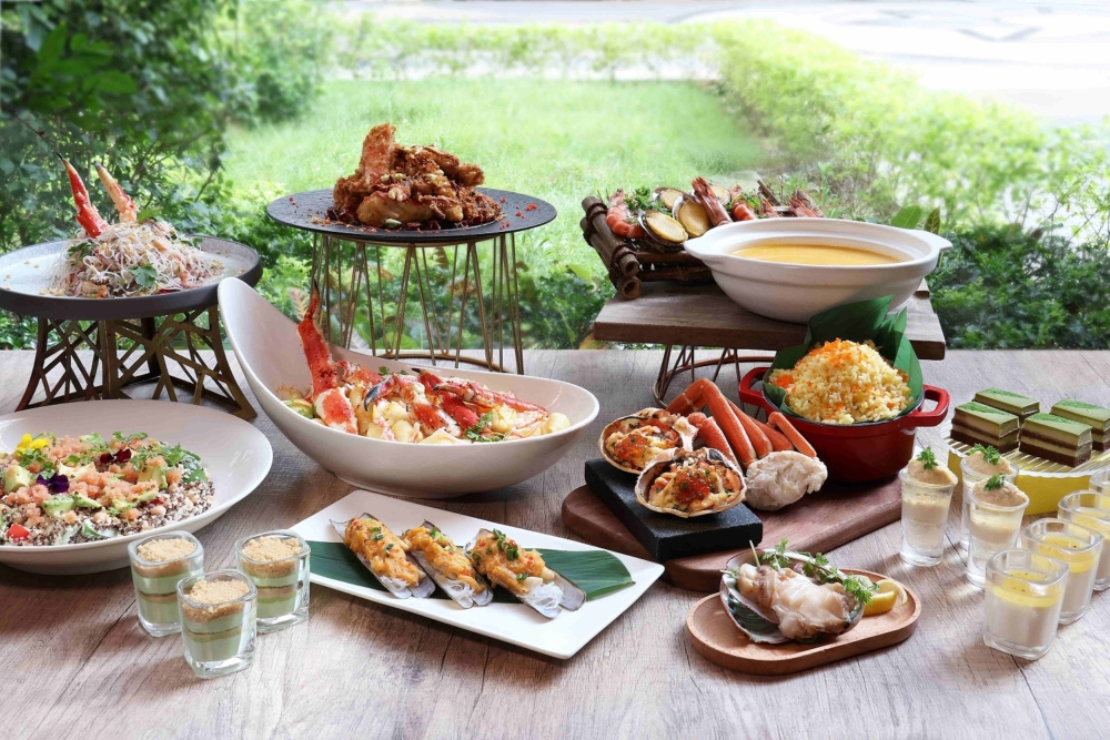 歷山酒店：「蟹逅·鮑魚海鮮盛宴」自助餐。