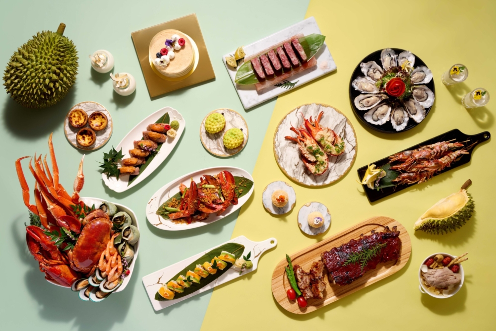 帝逸酒店：海陸雙饗盛宴自助晚餐。