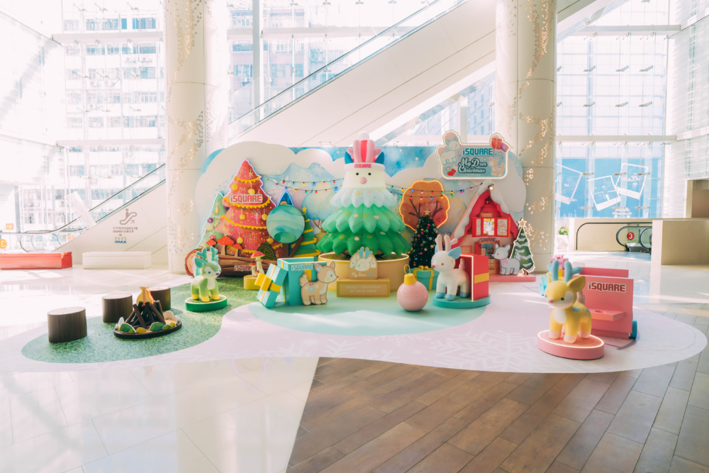 「鹿」樹銀花童話王國。