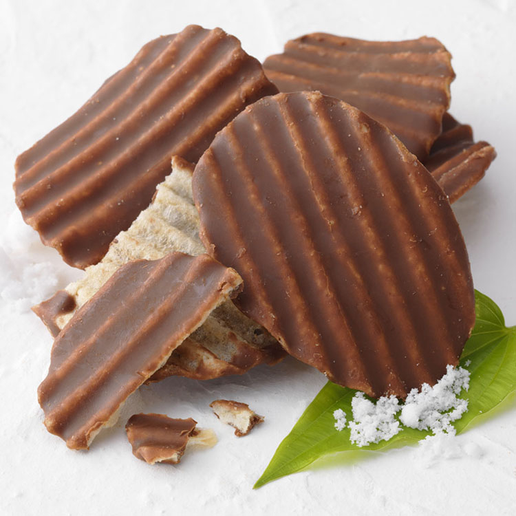 朱古力及薯片的完美搭配！