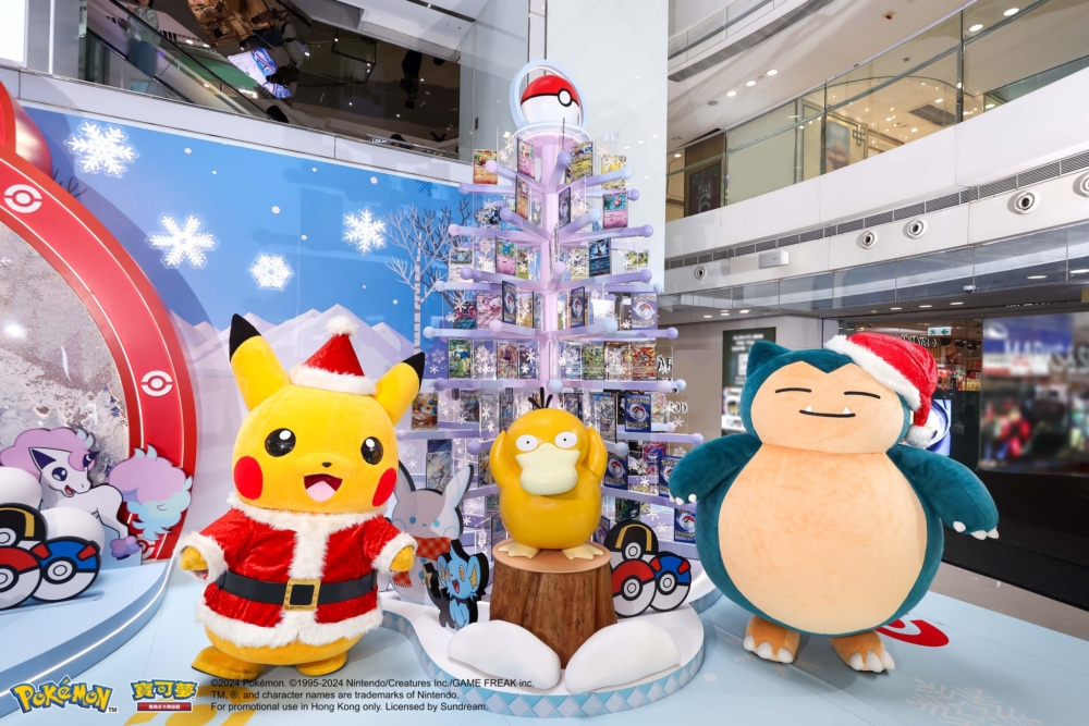 Pikachu及卡比獸聖誕見面會～