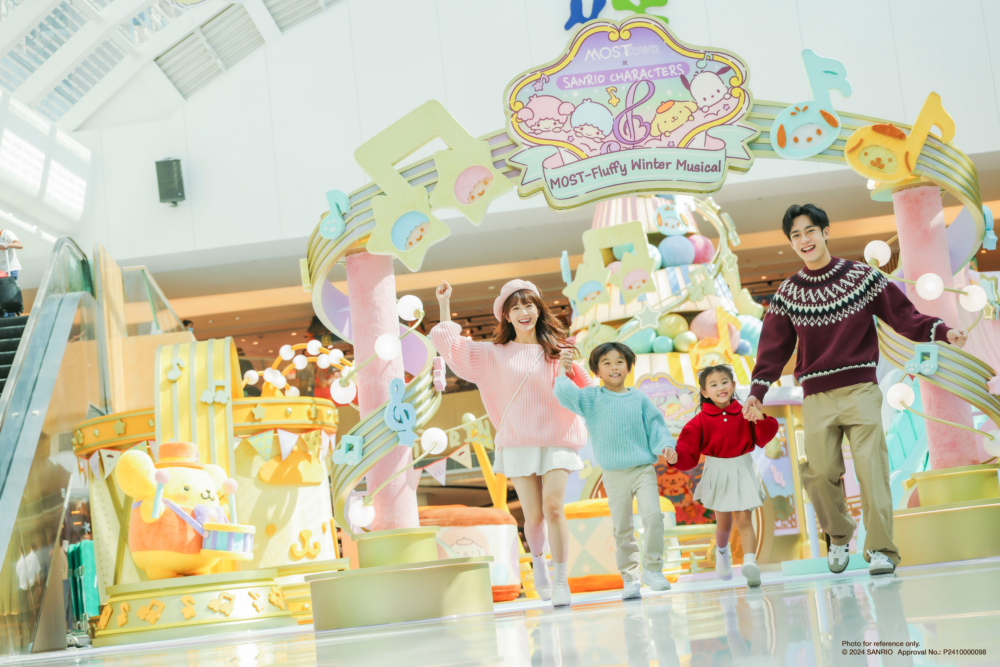 MOSTown新港城中心 x Sanrio Characters「MOST-Fluffy 冬日交響曲」。
