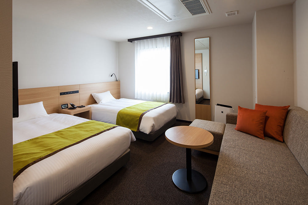 Y酒店-旭川站前。