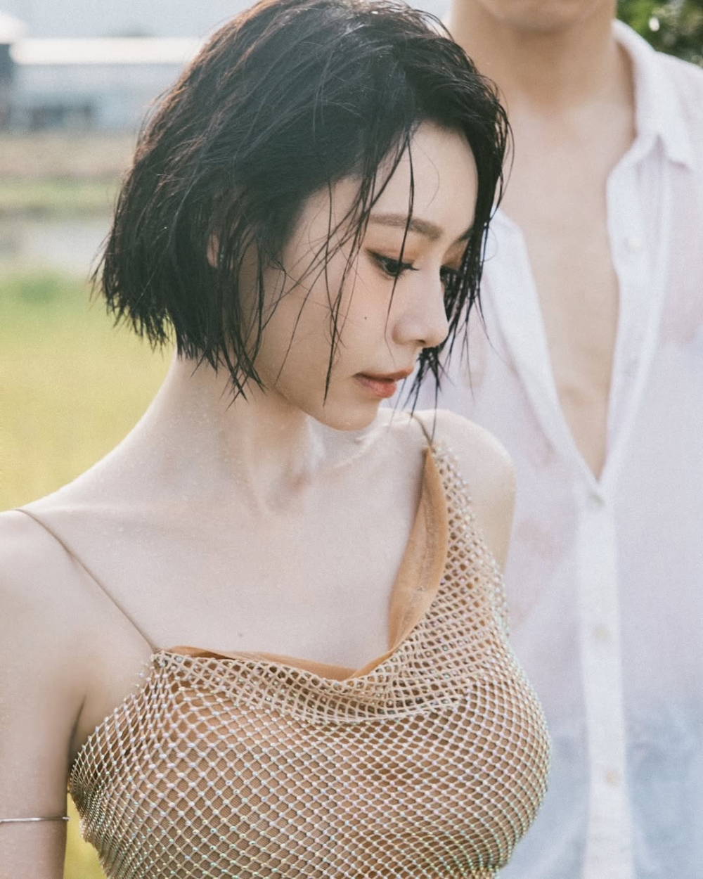 不少人都大讚明禎媽媽凍齡有道