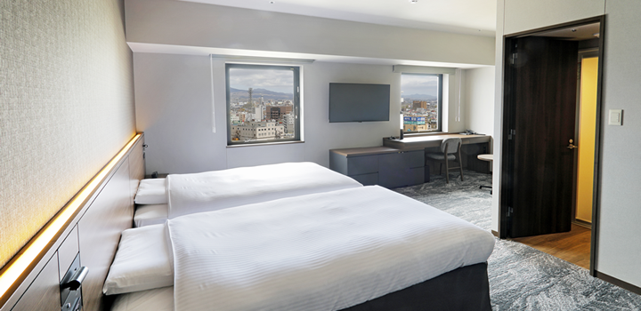 北海道函館JR旅館。