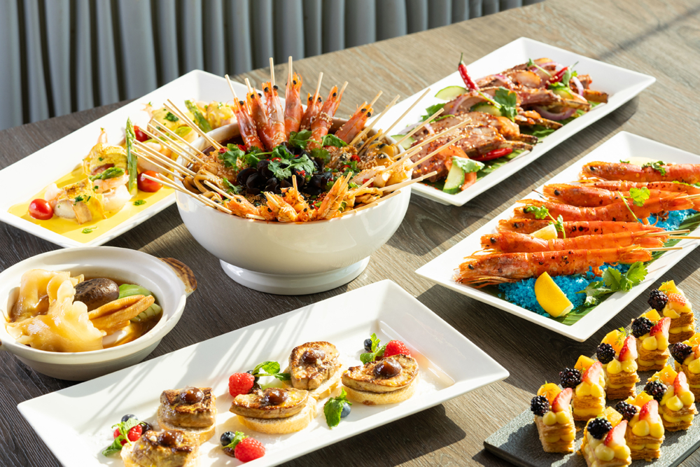 香港W酒店：「百味匯萃」自助餐。