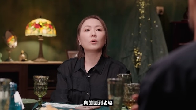 田蕊妮問男嘉賓,男人有外遇被發現後,是否最終都會揀回去大婆身邊