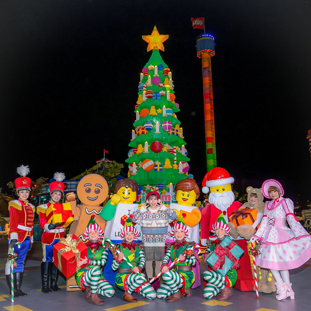 名古屋樂高樂園特別推出兩日限定特別企劃活動「聖誕夜」！