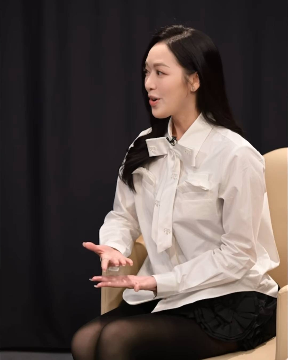 見馮盈盈當日表現得非常淡定