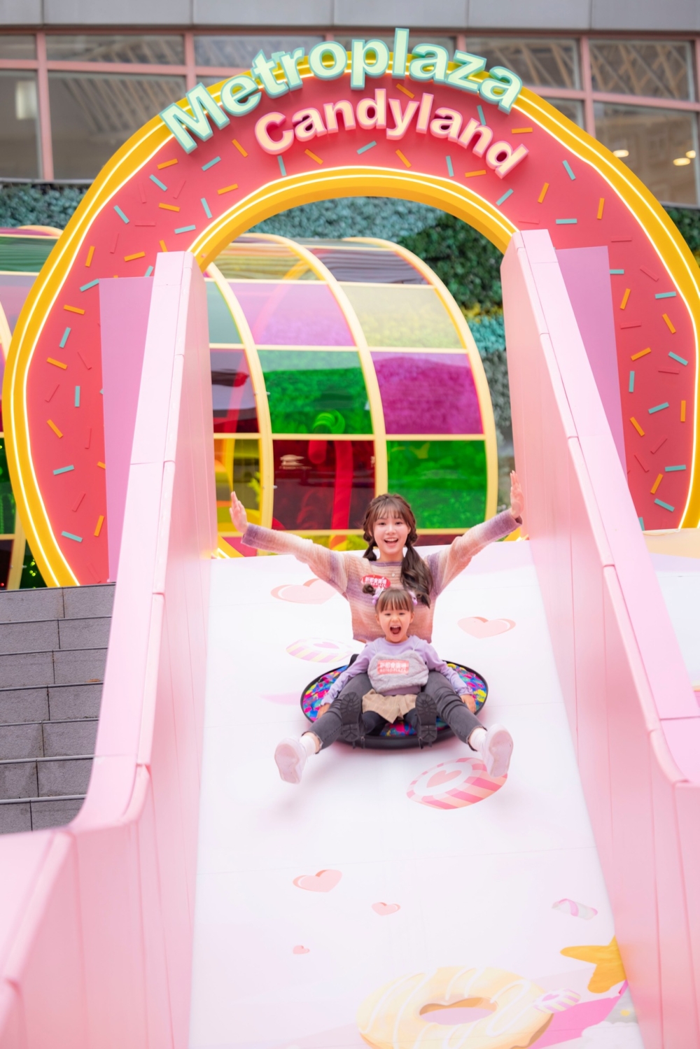 5米長軟心冬甩滑梯！