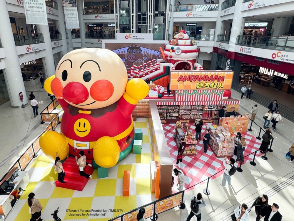 奧海城「麵包超人・奧海城聖誕甜點樂園」。