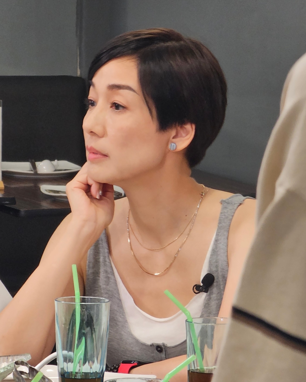 江美儀更在吳家樂追問下，公開自己的交友App網名為「Lulu」