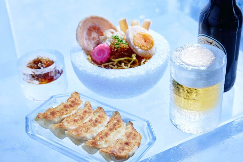 冰之拉麵屋除了供應冰拉麵,更新增餃子及啤酒!
