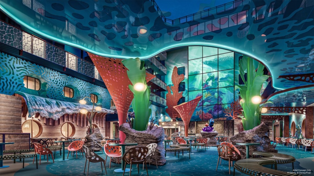 主題區:Disney Discovery Reef。