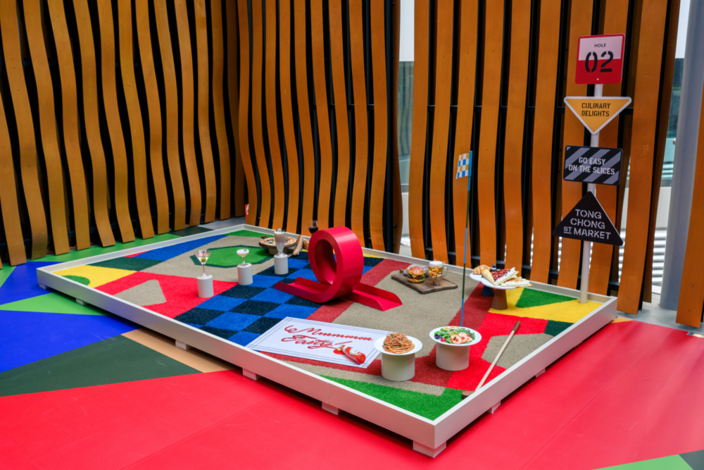 野餐主題球道設計超可愛！