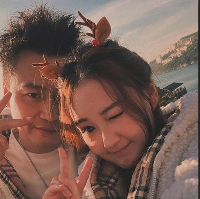 張建聲去年聖誕高調認愛25歲曾嘉晴，兩人社交平台上大方放閃