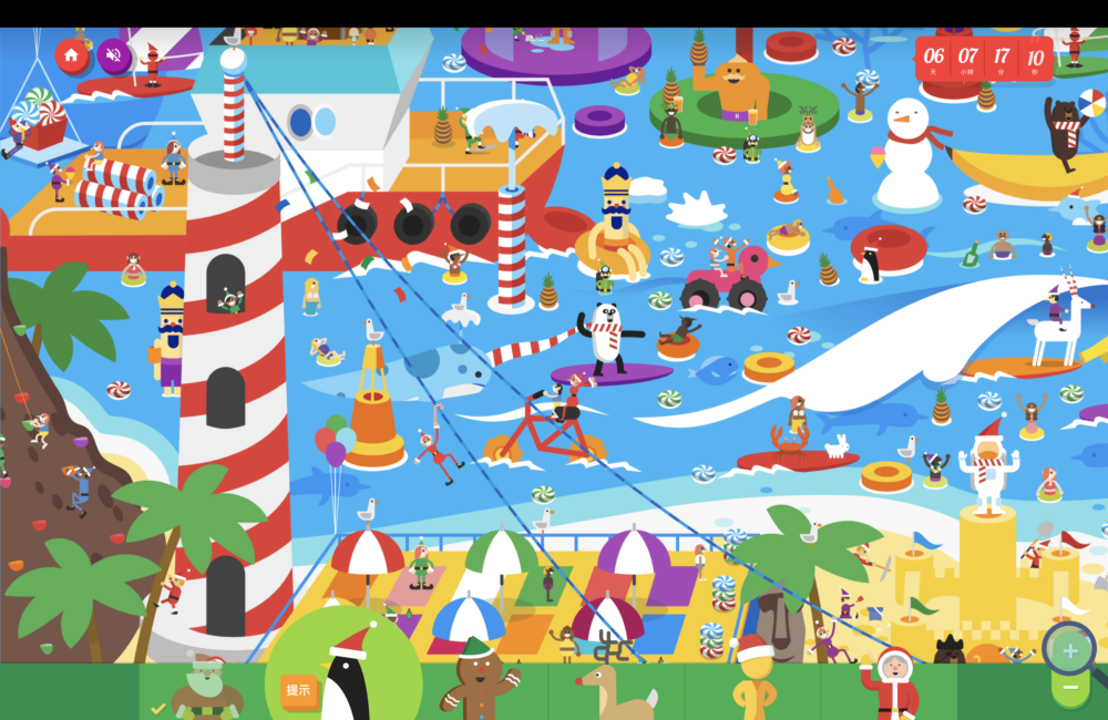 Google Santa Tracker設有多達30款趣味小遊戲,好玩又易上手~