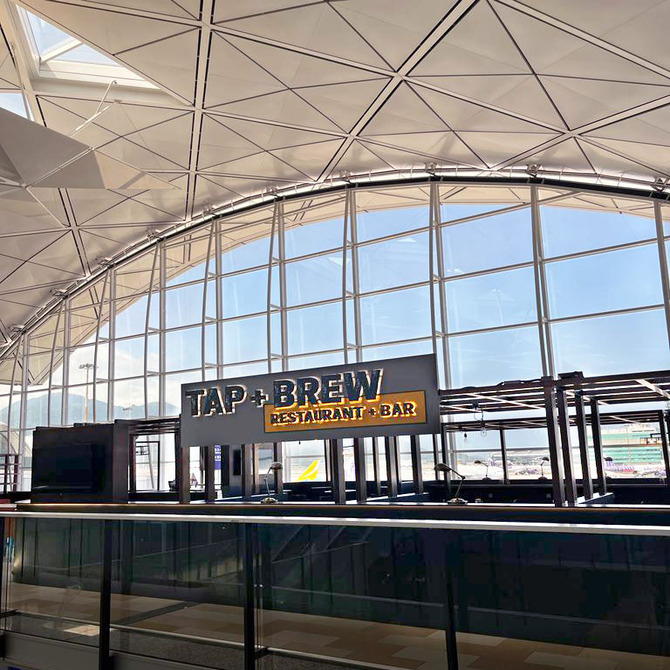 香港機場美食推介18｜Tap + Brew