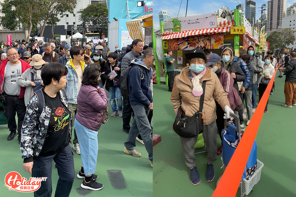 工展會開鑼首日早上大批市民入場,只為買到心頭好、搶到正優惠!
