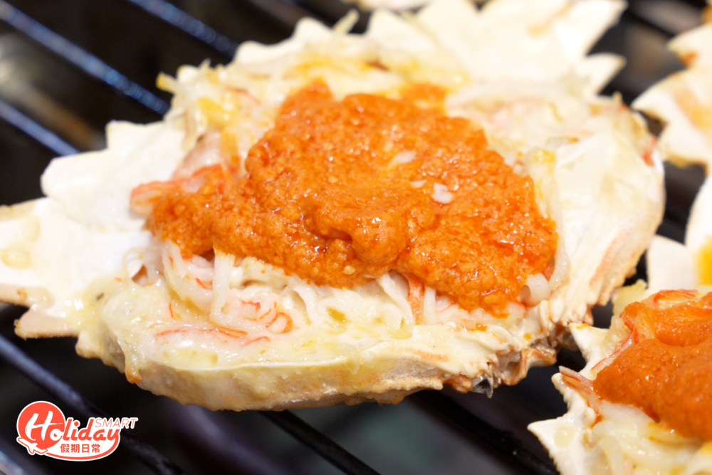 蟹黃芝士蟹蓋 $40。