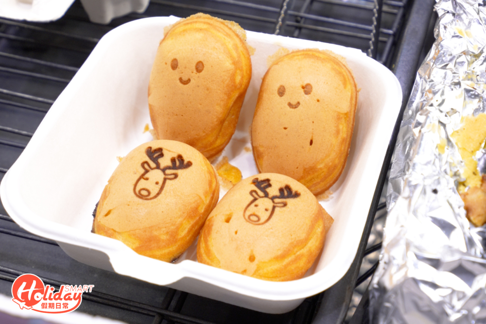 微笑雞蛋仔$40/4件。