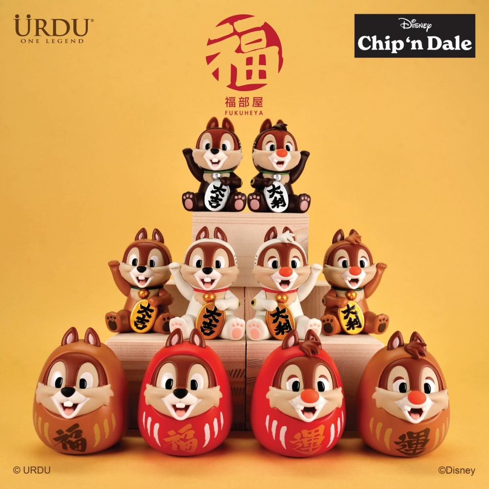 URDU福部屋幸運系列鋼牙與大鼻系列盲盒 HK$99