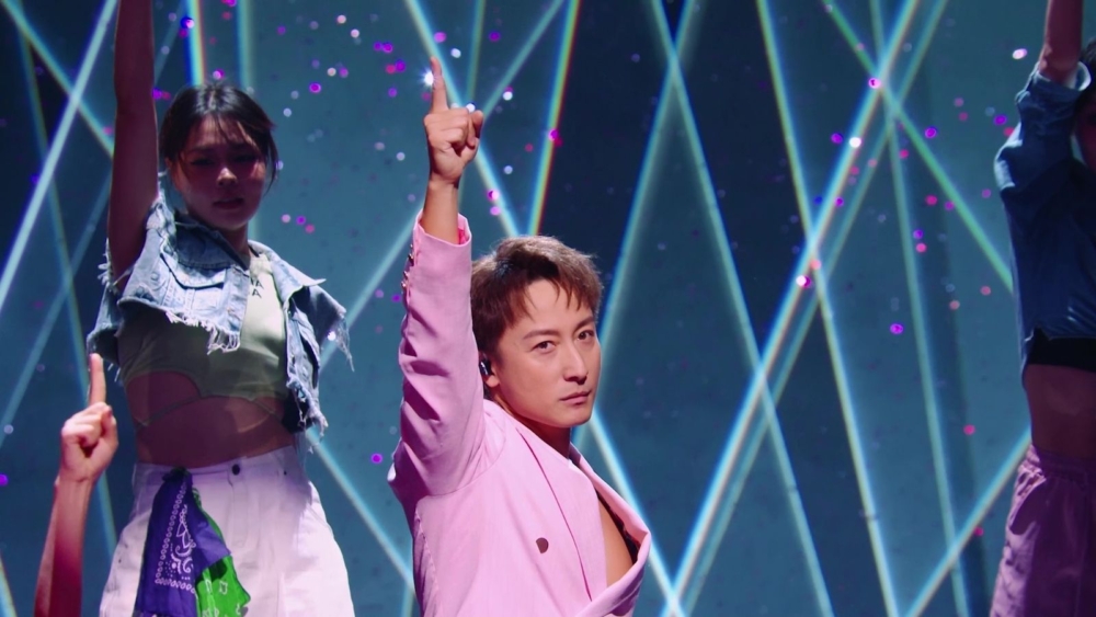 方力申唱跳郭富城經典快歌《Para Para Sakura》