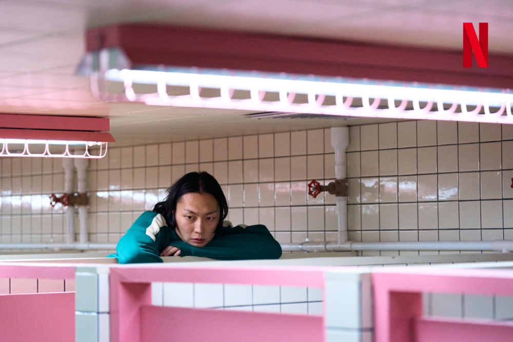 盧載沅飾演玩家「124號」南奎。