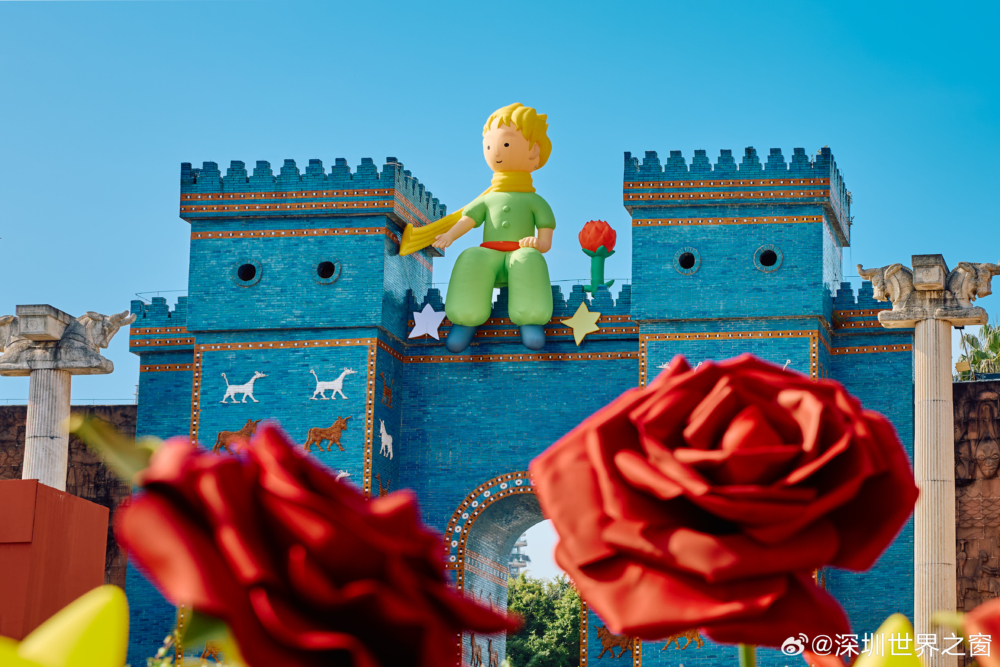 活動期間，園區變身小王子的童話世界，打造多個夢幻打卡位！