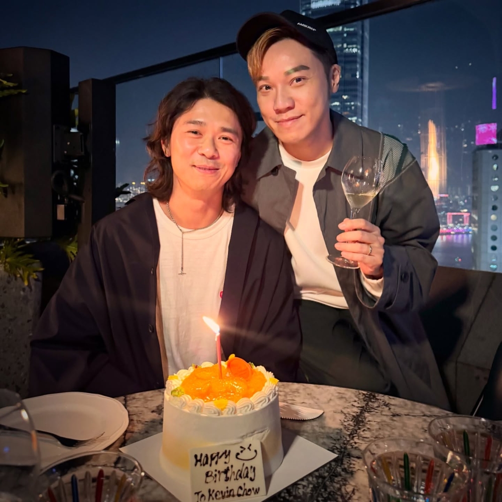 王賢誌與伴侶周思聰（Kevin）相愛15年