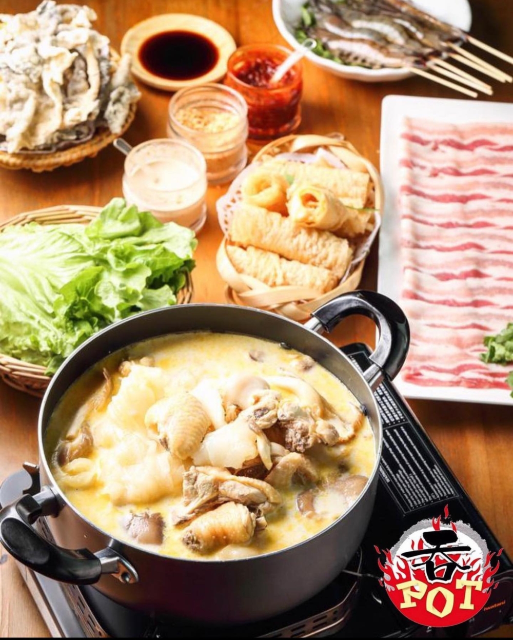 九龍區火鍋店推薦4｜吞POT 雞煲火鍋