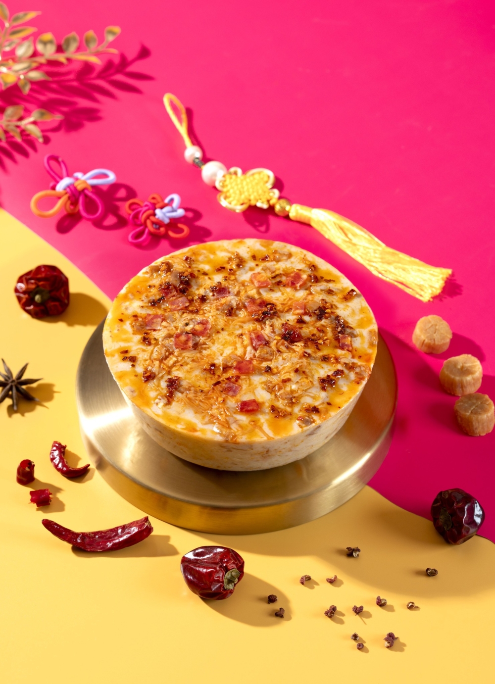 發財麻辣蘿蔔糕。