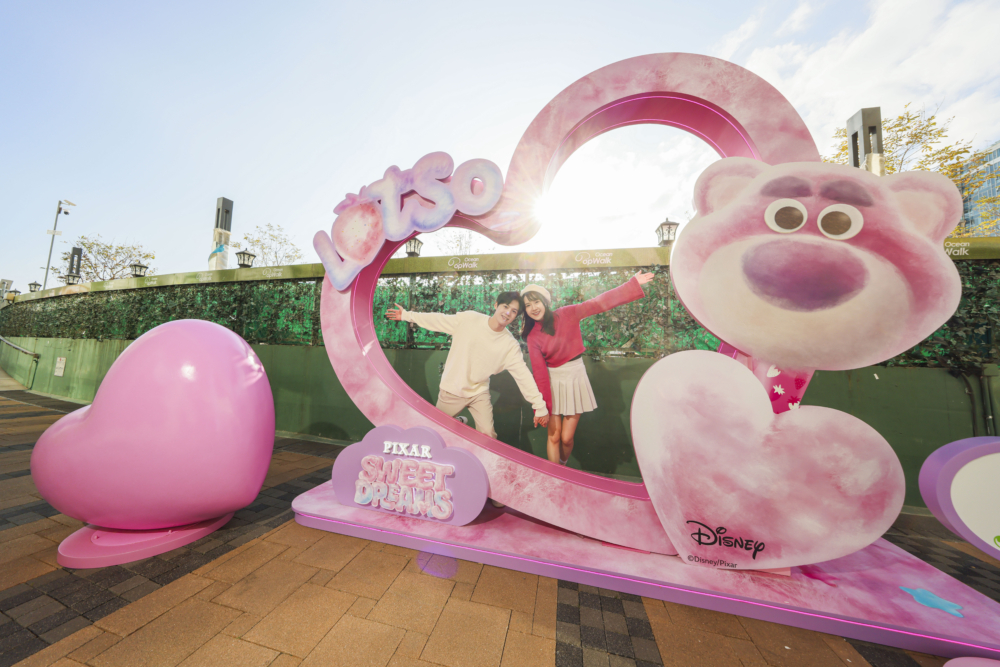 「Pixar Sweet Dreams甜夢派對」甜蜜新春主題裝置