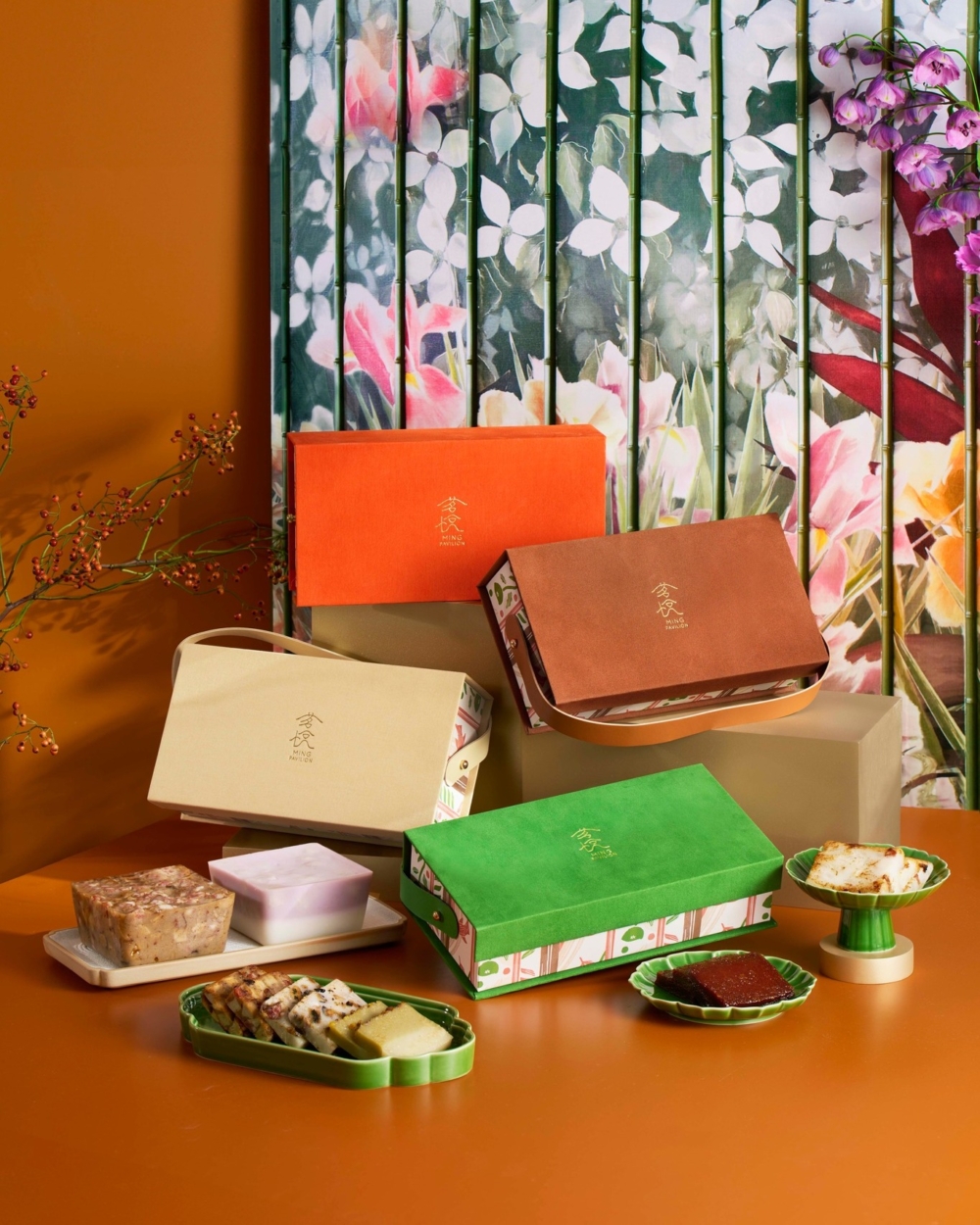 茗悅年糕系列。