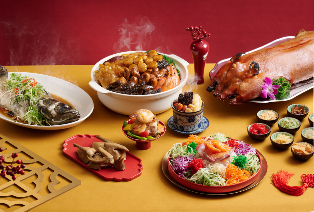 新春賀歲自助餐。