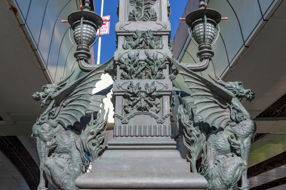 日本橋麒麟像！