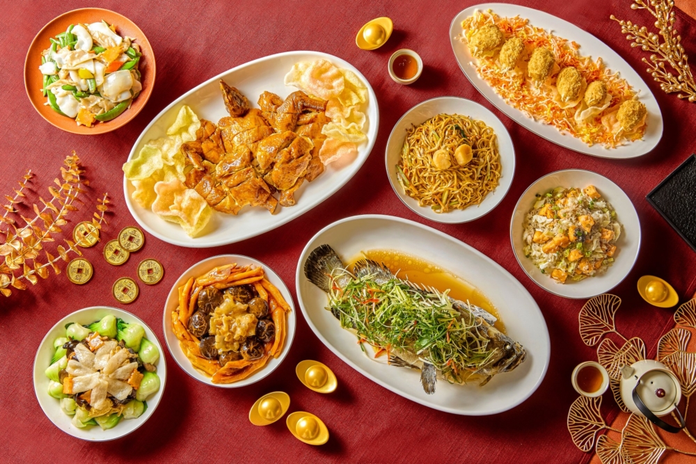 「金蛇賀歲」新年自助餐。