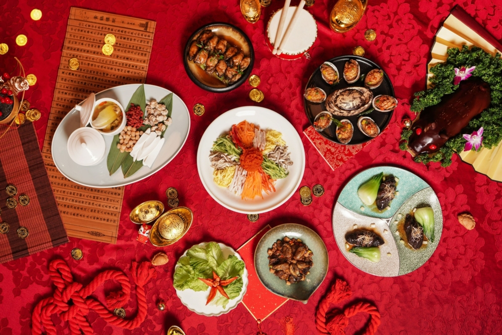 新春賀年自助餐。