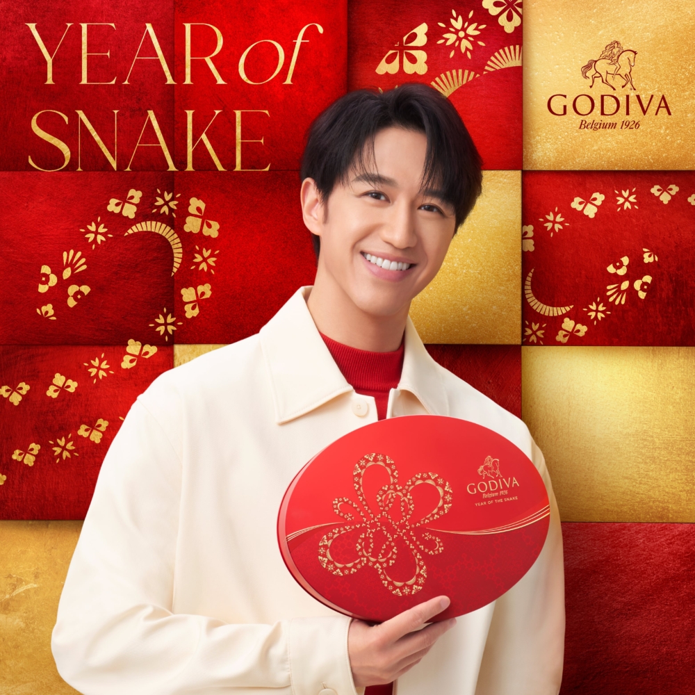 今年GODIVA搵嚟馮允謙Jay Fung為你送上賀年優惠。(GODIVA圖片)