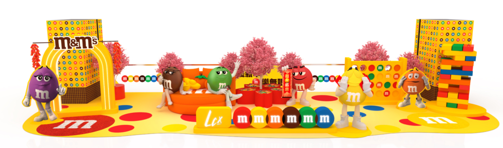LCX海港城：M&M’S慶新年·樂無限。